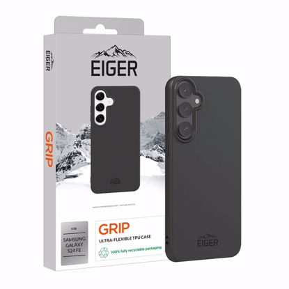 Picture of Eiger Eiger Grip Case for Samsung Galaxy S24 FE in Black